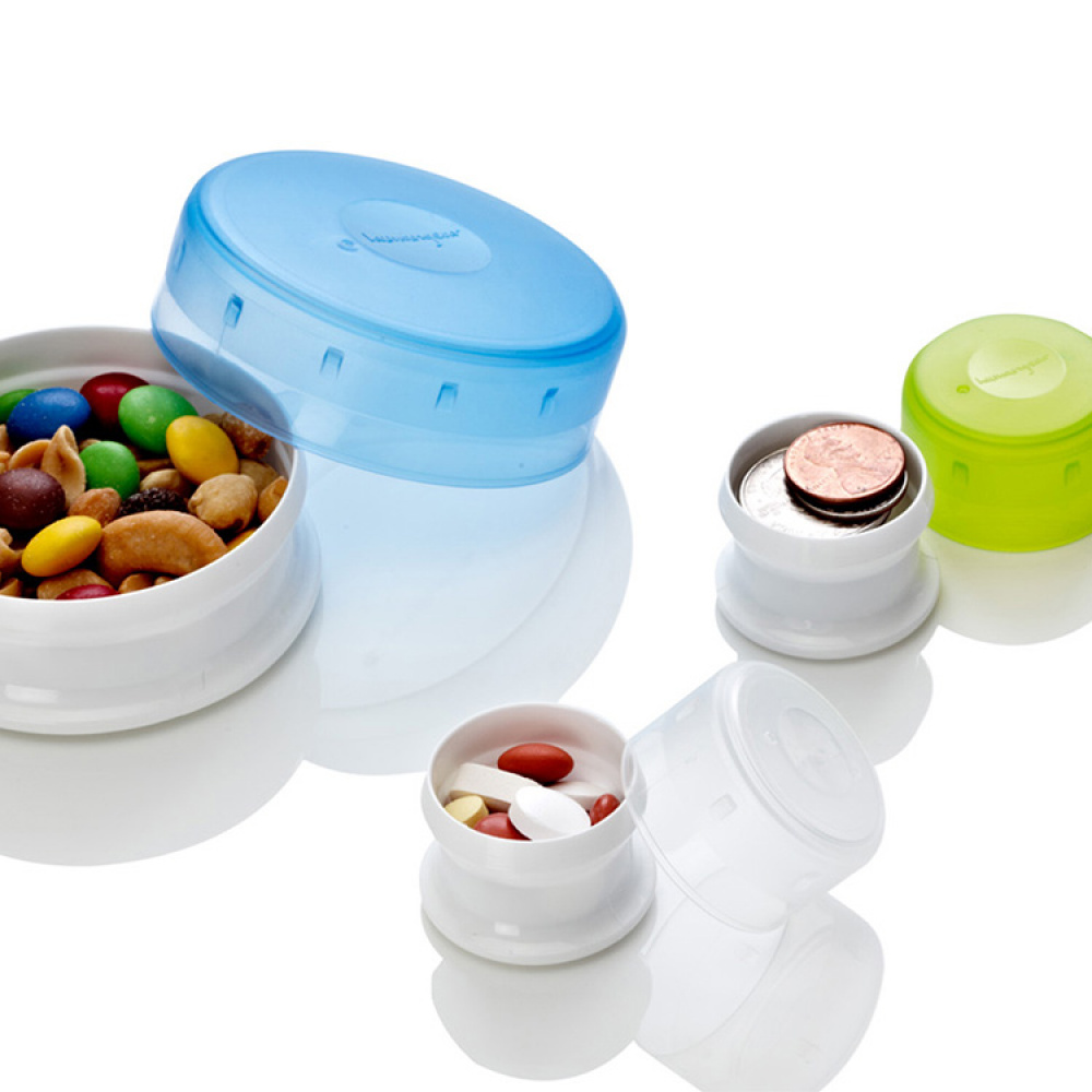 Small pill containers 3-pack in the group Leisure / Travelling at SmartaSaker.se (13947)