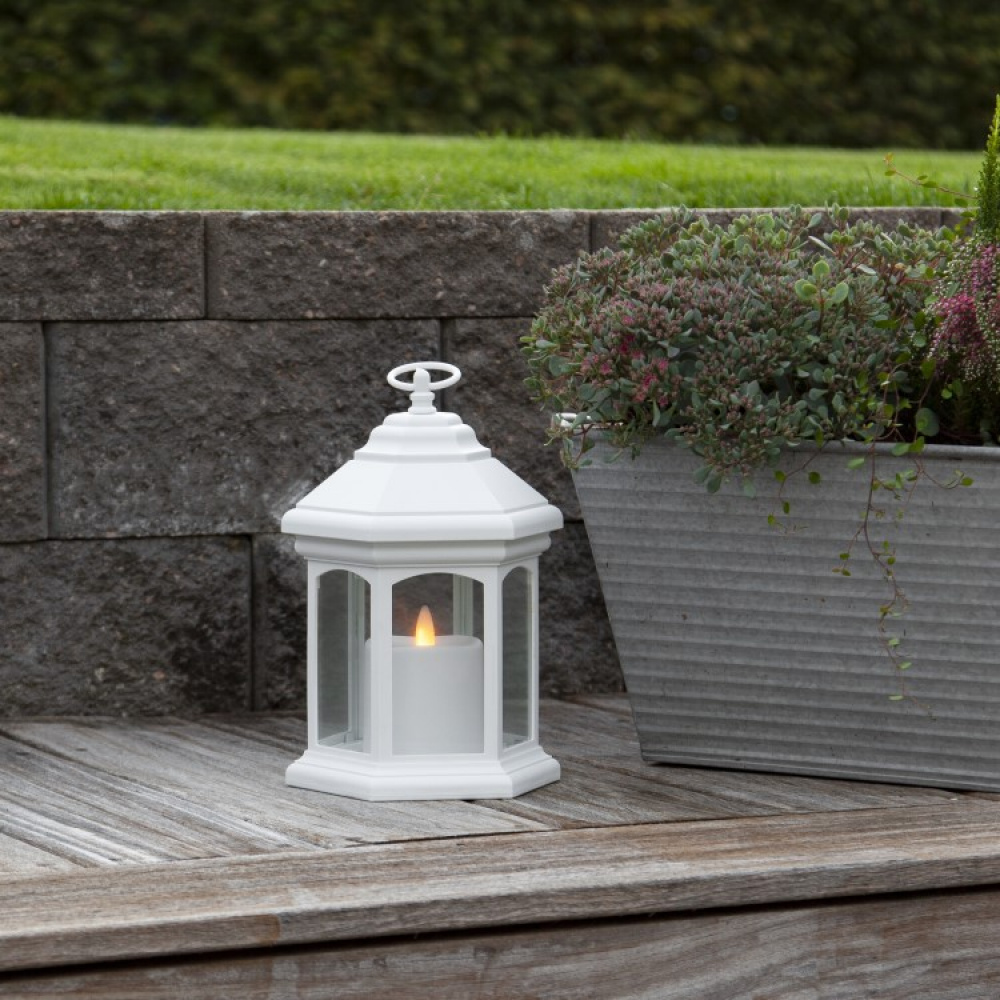 Battery-powered outdoor light with timer - Outdoor lights