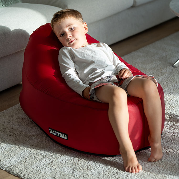 Inflatable armchair for children Softybag children s armchair
