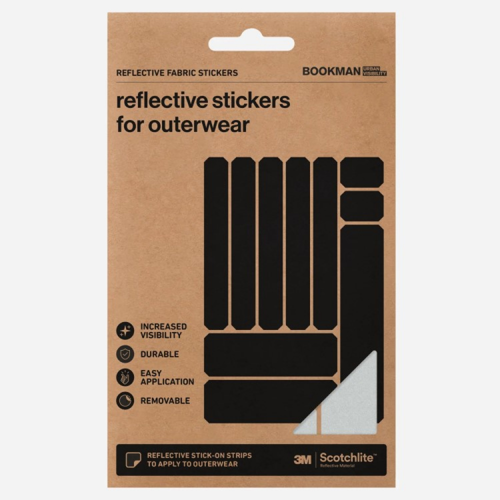 Reflective stickers for clothes in the group Safety / Reflectors at SmartaSaker.se (13954)