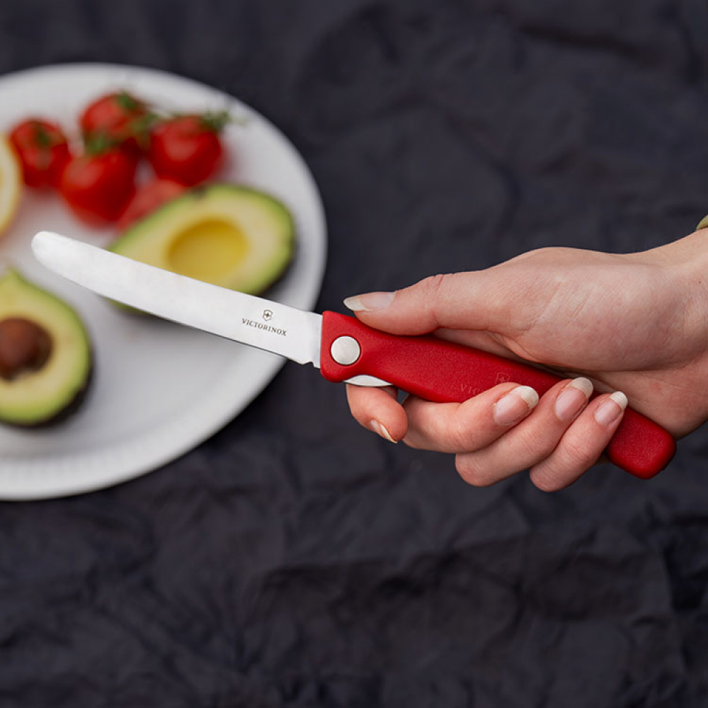 Victorinox Swiss Classic Foldable Paring Knife - Red