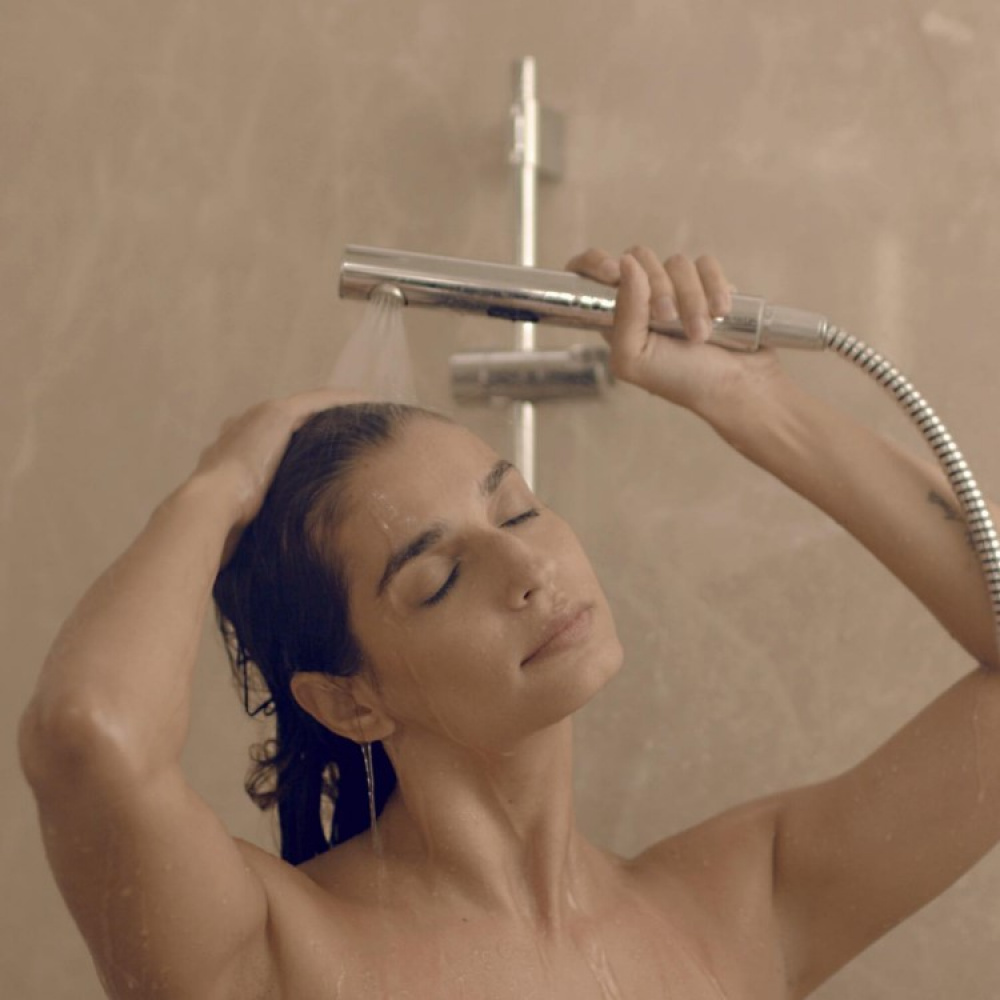 Water-saving shower head in the group House & Home / Bathroom / Bath and shower at SmartaSaker.se (13990)