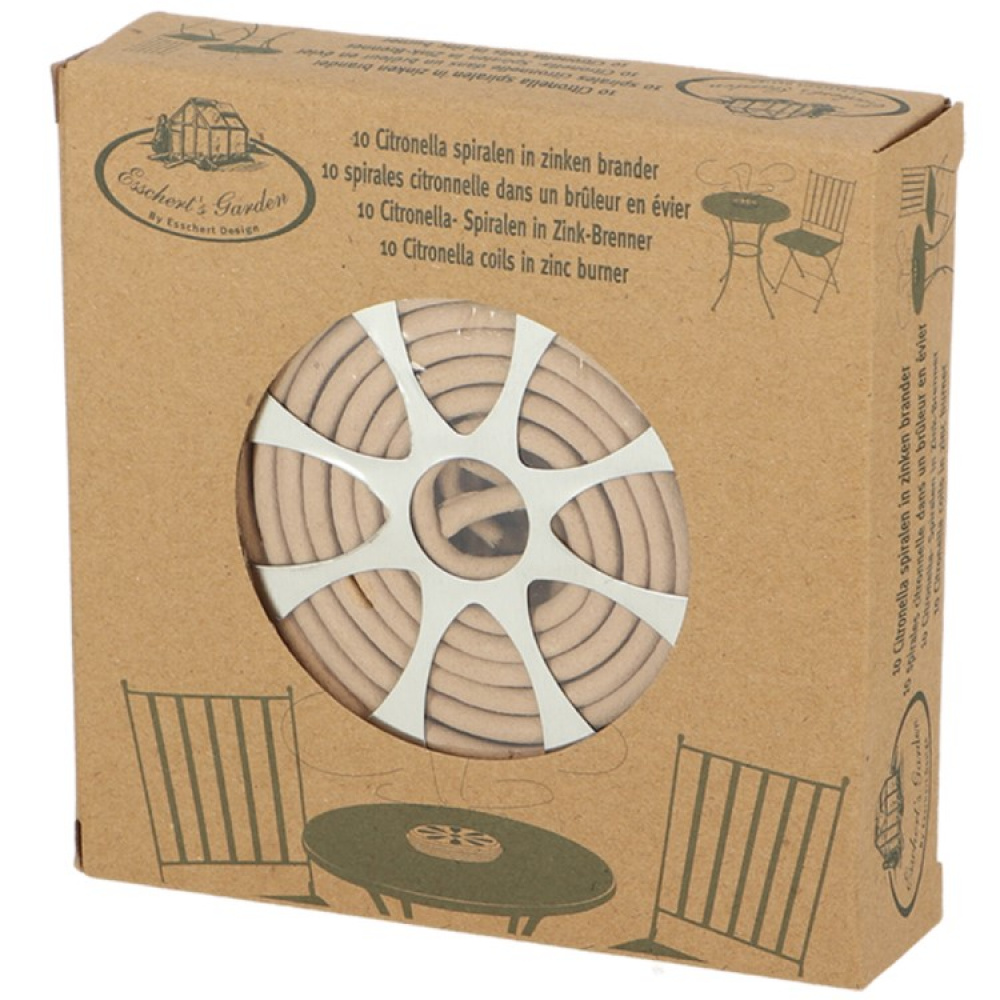 Mosquito coils with holder, 10-pack in the group Safety / Pests / Insect protection at SmartaSaker.se (14021)