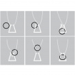 Necklace with ring holder, Ringholder 2.0 Necklace with ring holder, Ringholder 2.0