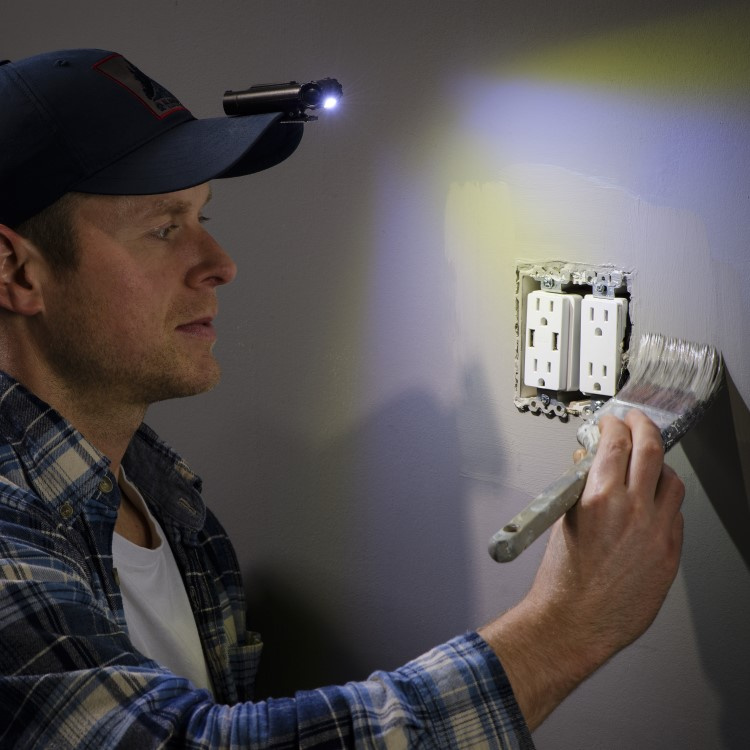Cap torch - LED work light that attaches to your cap