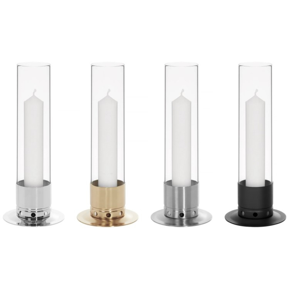 Candle holder with storm glass, Large in the group Lighting / Candlesticks and accessories at SmartaSaker.se (14059)