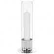 Candle holder with storm glass, Large Candle holder with storm glass, Large