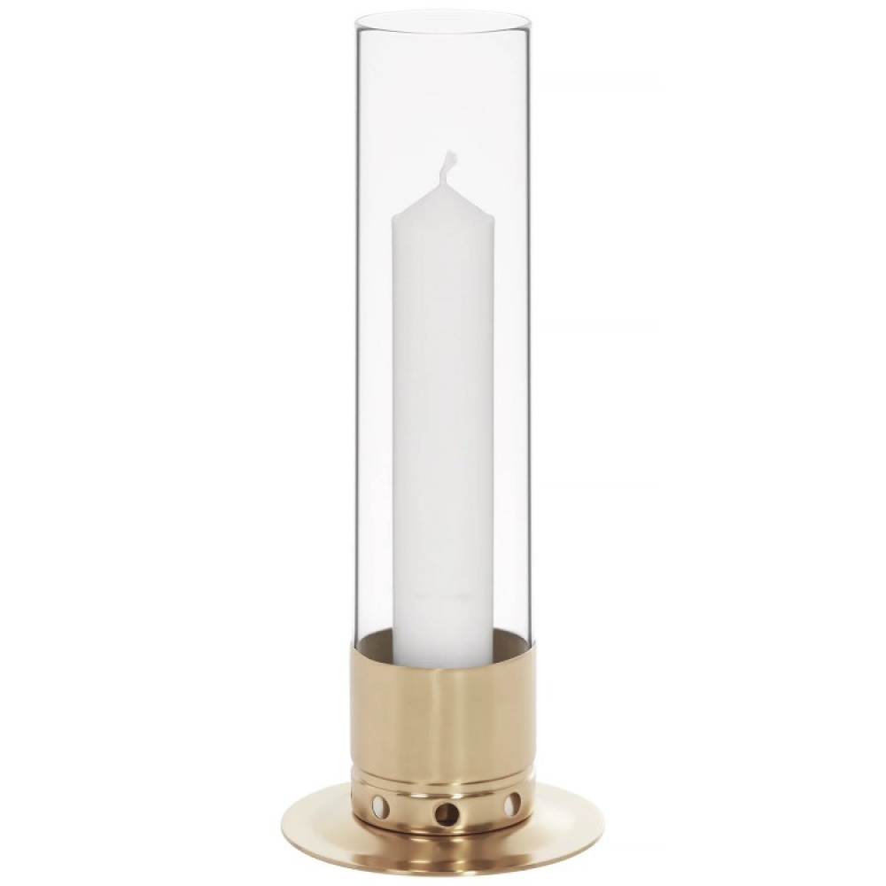 Candle holder with storm glass, Large in the group Lighting / Candlesticks and accessories at SmartaSaker.se (14059)