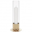 Candle holder with storm glass, Large Candle holder with storm glass, Large