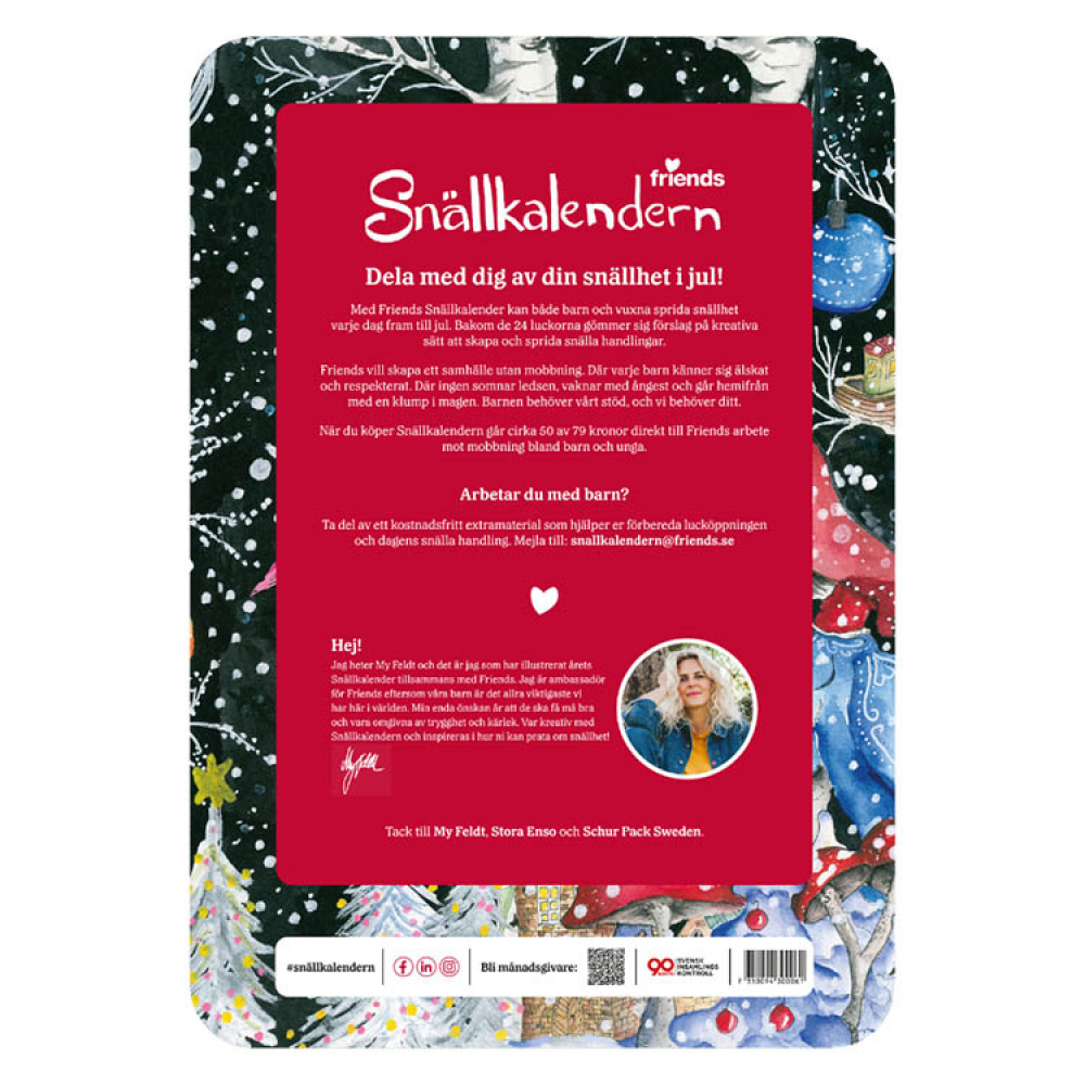 The kindness calendar 2023 in the group Holidays / Advent & Christmas at SmartaSaker.se (14076)