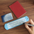 Silicone luggage tag