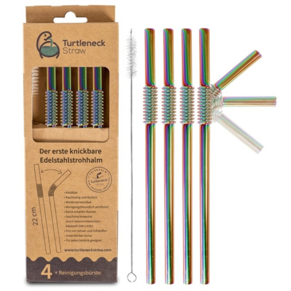 Flexible metal straws in the group House & Home / Kitchen / Beverages at SmartaSaker.se (14087)