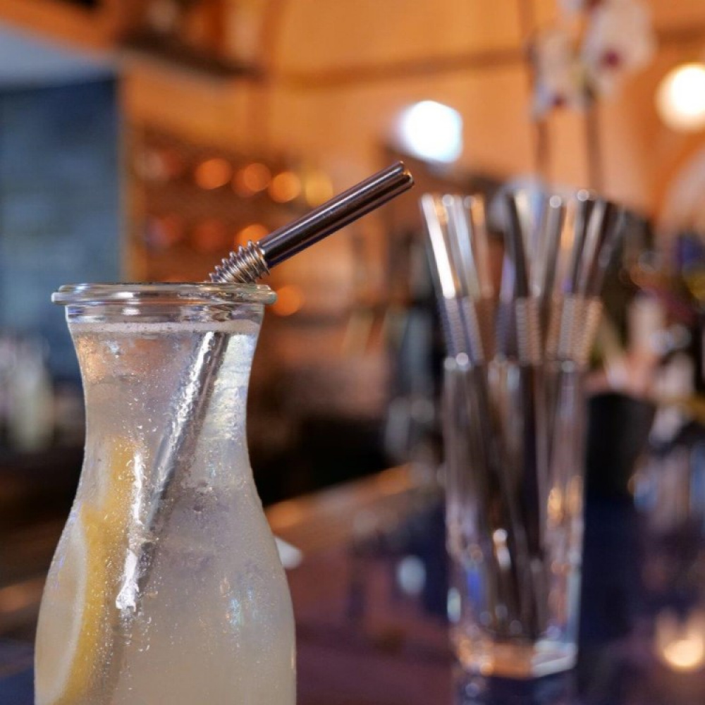 Flexible metal straws in the group House & Home / Kitchen / Beverages at SmartaSaker.se (14087)