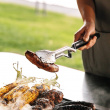 Barbecue tools with magnetic holder