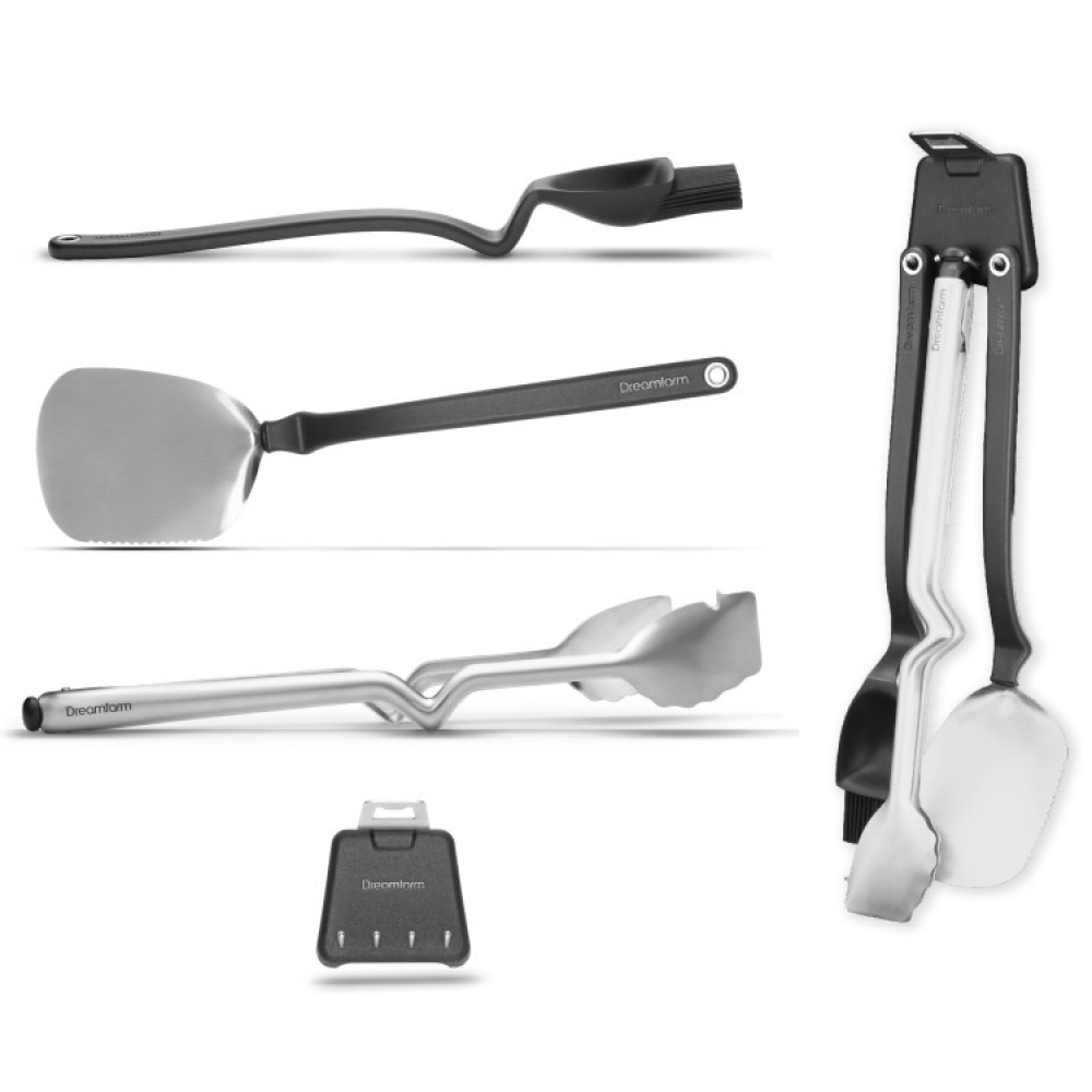Barbecue tools with magnetic holder in the group House & Home / Grill Stuff at SmartaSaker.se (14088)