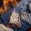 Satake reversible cast iron grill & frying plate Satake reversible cast iron grill & frying plate