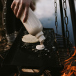 Satake reversible cast iron grill & frying plate Satake reversible cast iron grill & frying plate
