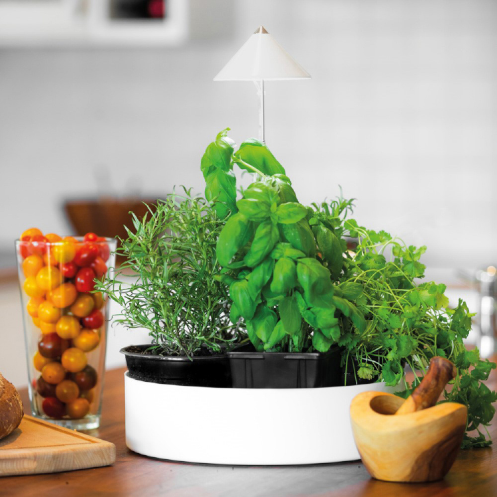 Herb pot with plant lamp in the group House & Home / Garden at SmartaSaker.se (14098)