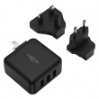 Travel adapter with USB ports Travel adapter with USB ports