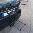 Bicycle rack with shelf Bicycle rack with shelf