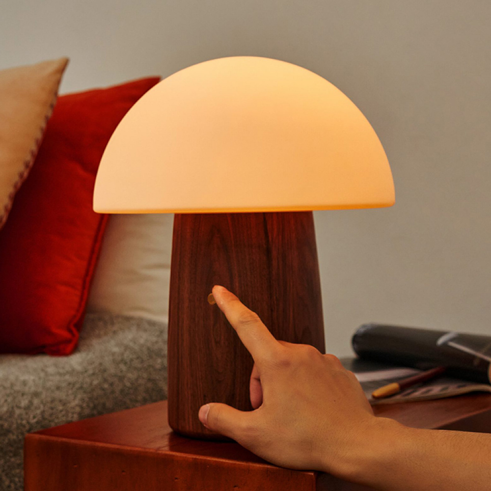 Rechargeable Mushroom Lamp in the group Lighting / Indoor lighting / Indoor decorative lighting at SmartaSaker.se (14141)