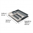 Adjustable drawer insert Adjustable drawer insert