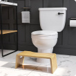 Foldable toilet stool in bamboo, Squatty Potty Foldable toilet stool in bamboo, Squatty Potty