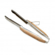 Foldable barbecue tongs