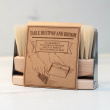 Table brush with shovel