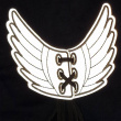 Reflective wings for shoes Reflective wings for shoes