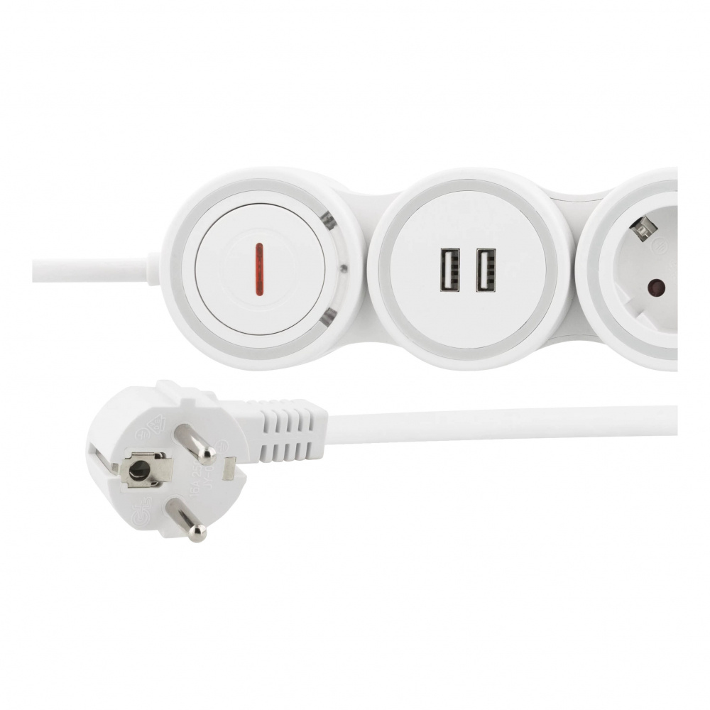 Settable power strip in the group House & Home / Electronics / Cables & Adapters at SmartaSaker.se (14257)