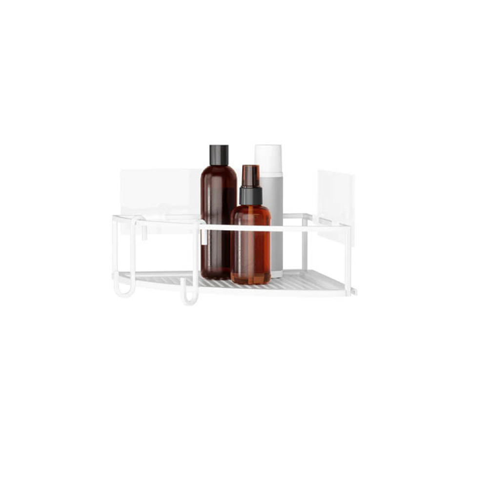 Metal corner shelf 2-pack in the group House & Home / Bathroom / Bathroom storage at SmartaSaker.se (14270)