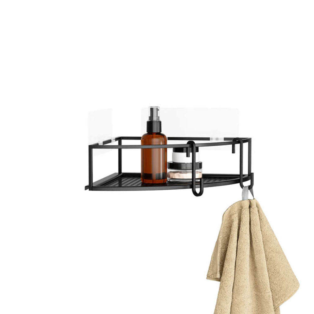 Metal corner shelf 2-pack in the group House & Home / Bathroom / Bathroom storage at SmartaSaker.se (14270)