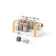 Adjustable spice rack
