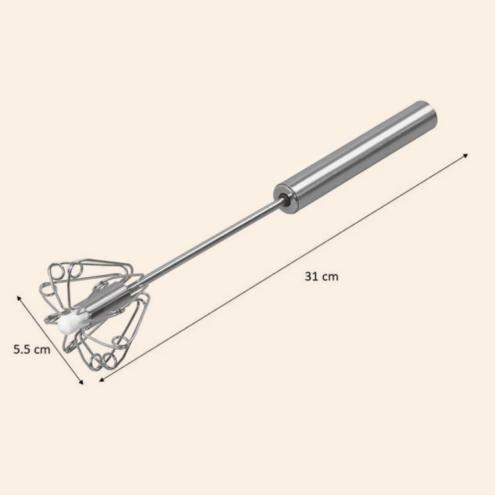 Semi-automatic hand whisk in the group House & Home / Kitchen / Kitchen utensils at SmartaSaker.se (14278)