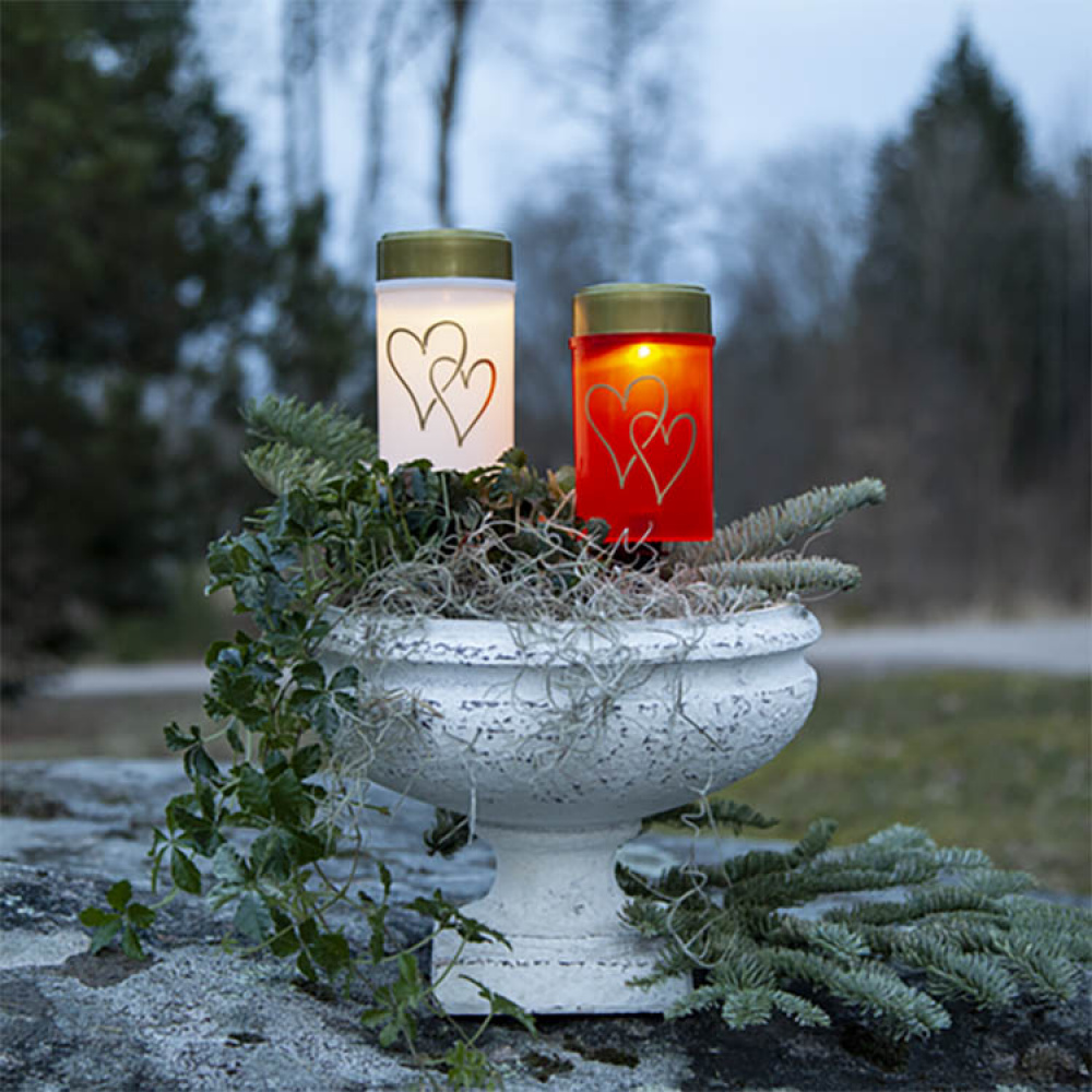 Solar-powered grave light in the group Lighting / Outdoor lighting / Pillar candles and lanterns at SmartaSaker.se (14284)