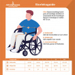Rain trousers for wheelchair users Rain trousers for wheelchair users
