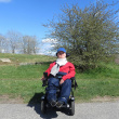 Rain trousers for wheelchair users Rain trousers for wheelchair users