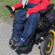 Rain trousers for wheelchair users Rain trousers for wheelchair users