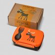 Food box with a cooling lid