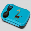 Food box with a cooling lid