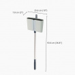 Broom with holder and wall bracket Broom with holder and wall bracket