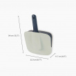 Dustpan with wall bracket