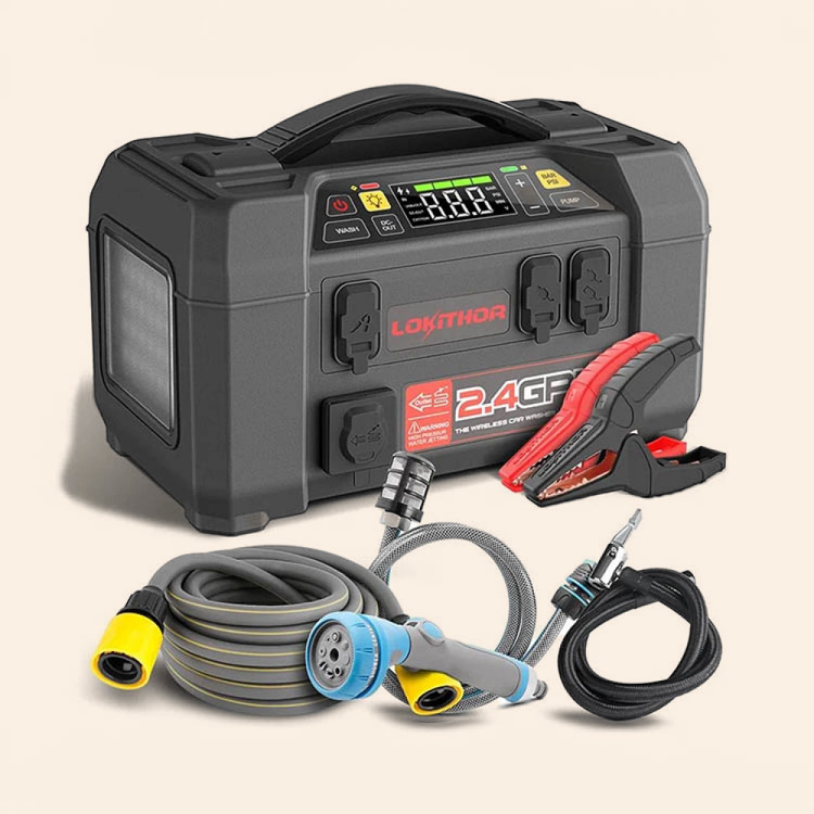 Powerbank with jump starter and air compressor in the group Vehicles / Car Accessories at SmartaSaker.se (14317)