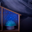 Star projector with cry sensor Star projector with cry sensor