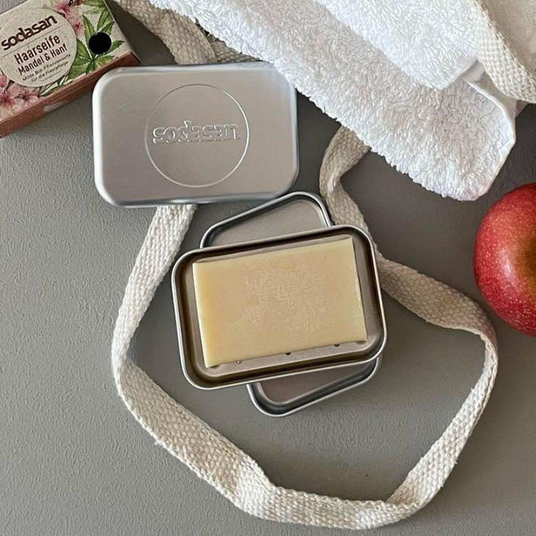 Aluminium soap dish, Sodasan in the group Leisure / Outdoor life at SmartaSaker.se (14350)