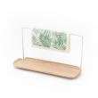 Water resistant tray with dishcloth holder Water resistant tray with dishcloth holder