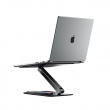 Laptop stand with Qi charging