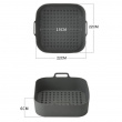 Airfryer silicone liner