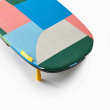 Foldable ironing board with iron storage Foldable ironing board with iron storage